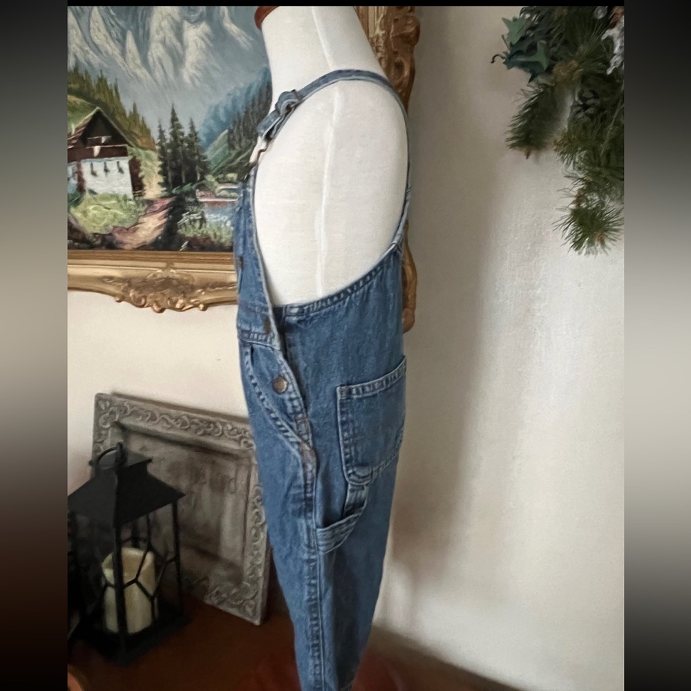 Denim Overalls - Picture 3 of 5
